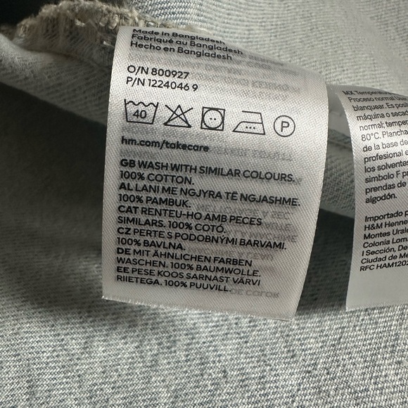 H&M 100% Cotton Oversized Button Down - Picture 4 of 4